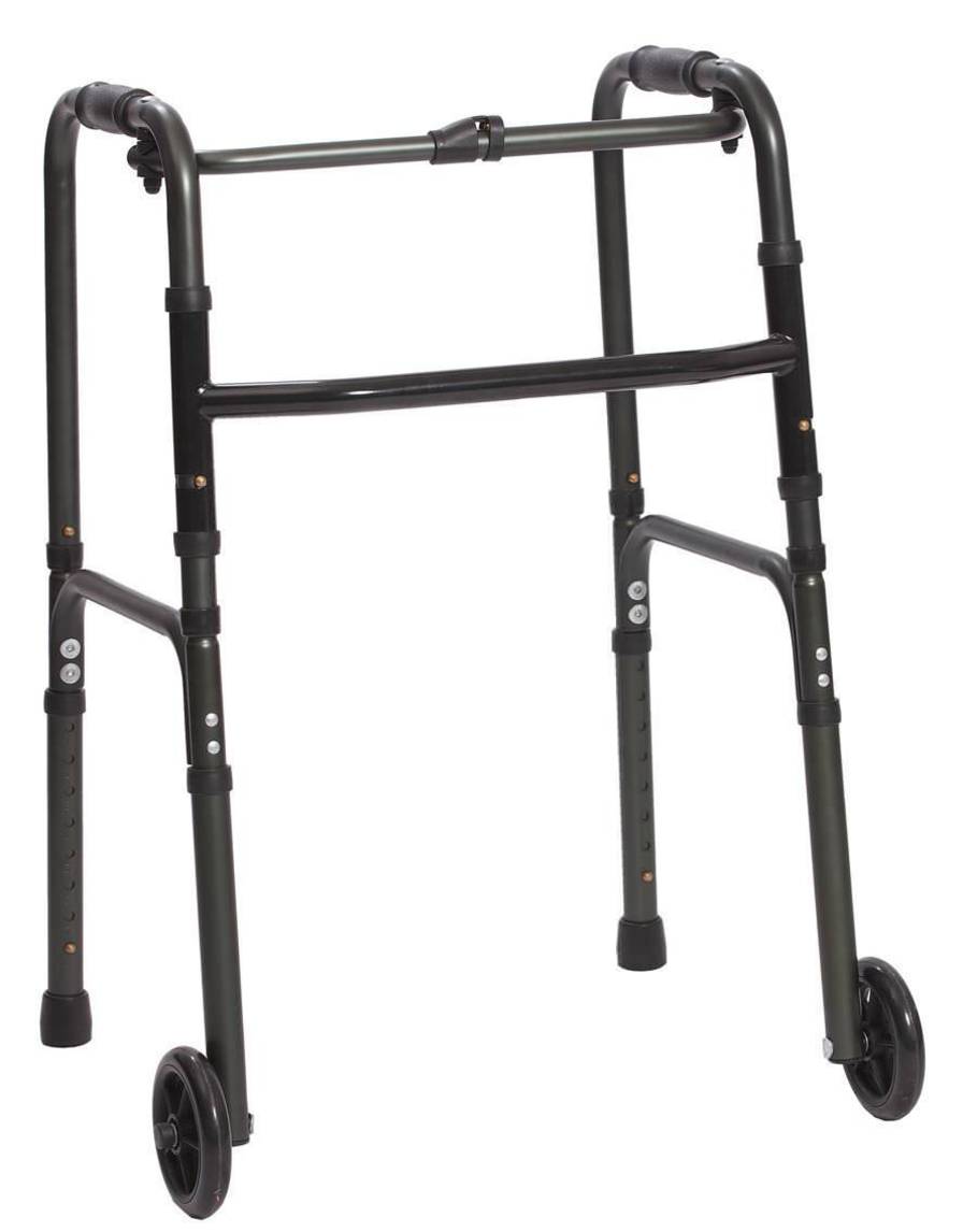 Height-adjustable walker / with 2 casters BT501 Better Medical Technology