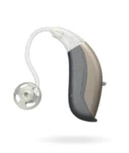 Behind the ear, hearing aid with ear tube NANO BTE CARISTA 5 bernafon