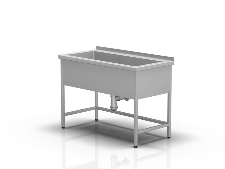 Work table / rectangular / with sink 2-396 ALVO Medical