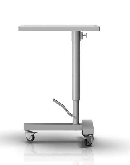 Hydraulic Mayo table / on casters / height-adjustable 2-001 ALVO Medical