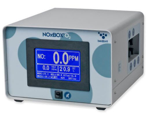 Inhaled gas monitor (NO, NO2, O2) NOXBOX® O2 Bedfont Scientific