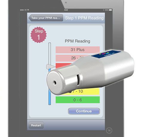 Carbon monoxide monitor exhaled iCO™ Smokerlyzer® Bedfont Scientific