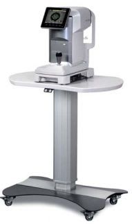 Electric ophthalmic instrument table / height-adjustable / on casters bon T-70 bon Optic Vertriebsgesellschaft