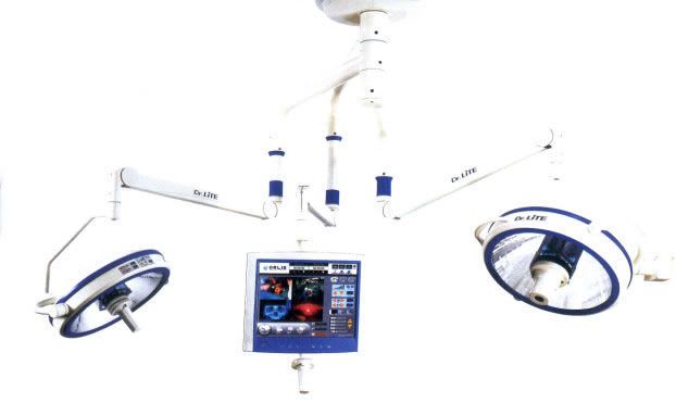 LED surgical light / ceiling-mounted / 2-arm Dr. Lite Series BENQ Medical Technology