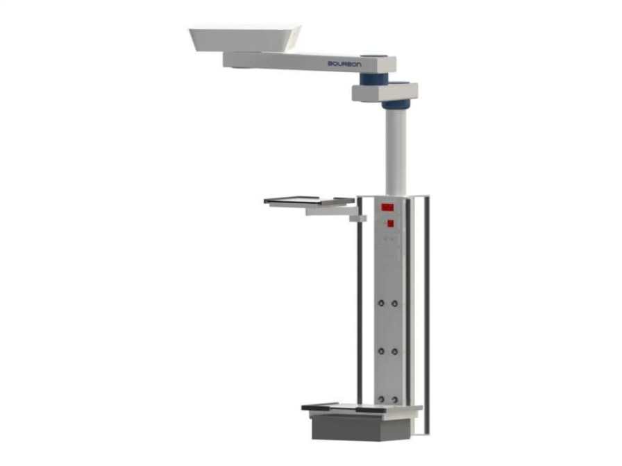 Ceiling-mounted medical pendant / articulated / with column 5M Bourbon