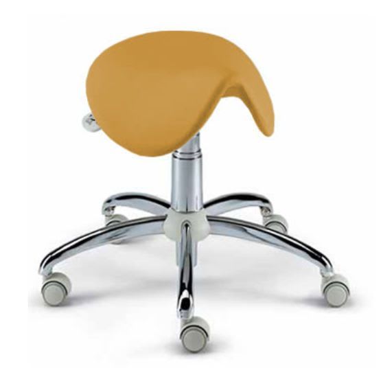Dental stool / on casters / saddle seat TD-300 ANCAR