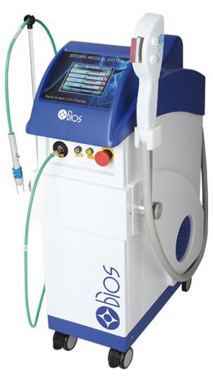 Dermatological laser / Nd:YAG / on trolley BIOSYAG Bios