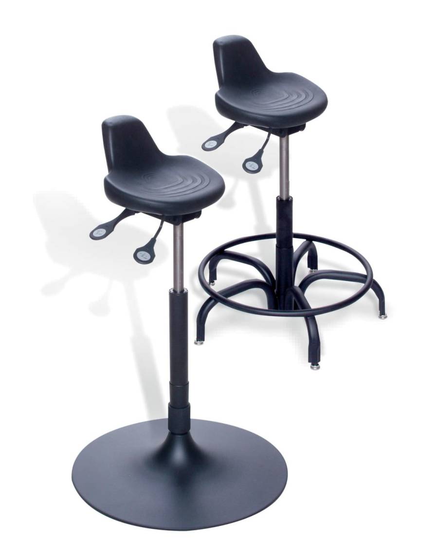 Medical stool / rotating / height-adjustable Sit/Stand Biofit