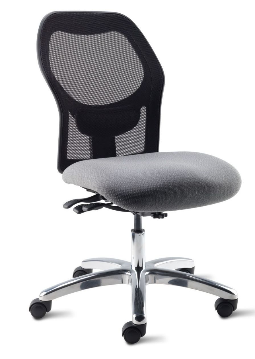 Office chair / with armrests / on casters / with backrest Zephyr AP Series Biofit
