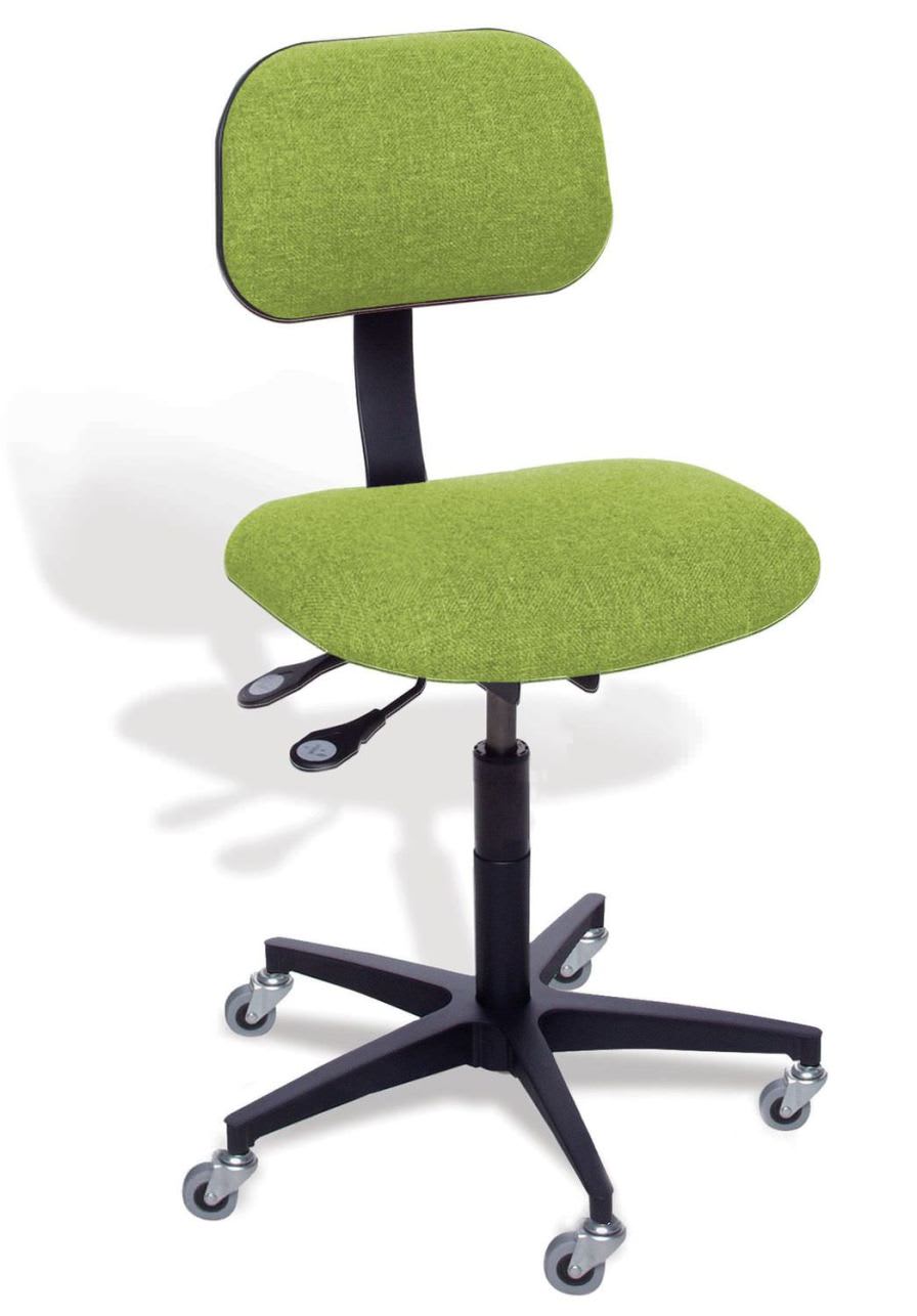Office chair / on casters / with backrest / rotating Bridgeport BT Series Biofit