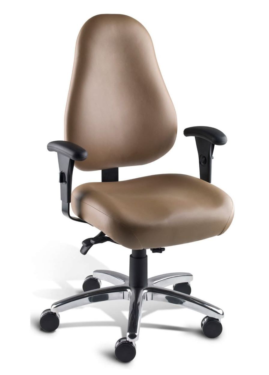 Office chair / with armrests / on casters / height-adjustable Intensive Plus Biofit