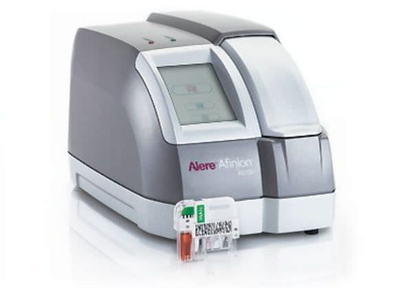 POC glycated hemoglobin analyzer / compact Afinion™ HbA1c Test Alere