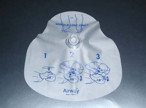 Resuscitation face shield / mouth-to-mouth 2030 BLS Systems Limited