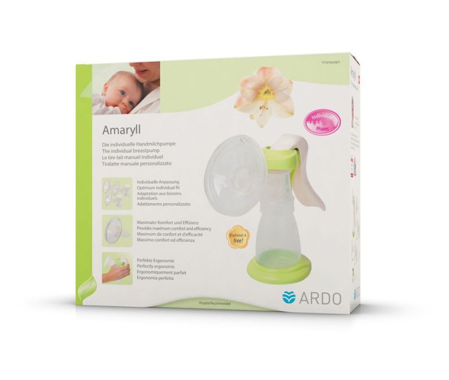 Manual breast pump / portable Amaryll Ardo