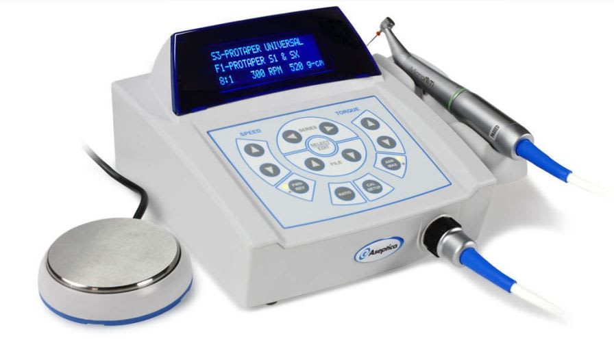 Endodontic micromotor control unit / with handpiece / complete set AEU-27A ASEPTICO