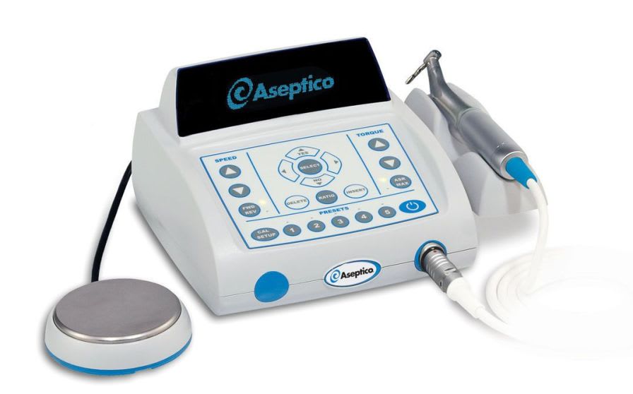 Implantology micromotor control unit / dental surgery micromotor / complete set AEU-26OS ASEPTICO