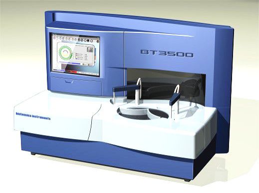 Automatic biochemistry analyzer / bench-top 360 tests/h | BT 3500 Biotecnica Instruments