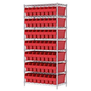 Modular shelving unit / for containers / for baskets SHELFMAX8 Akro-Mils