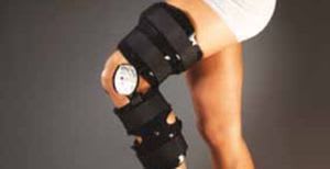 Knee splint (orthopedic immobilization) / articulated FAG 575 / FAG ALTEOR