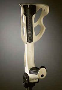 Forearm crutch / height-adjustable / articulated K2000 / ORMIHL ALTEOR