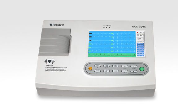 Digital electrocardiograph / 3-channels ECG-300G Biocare