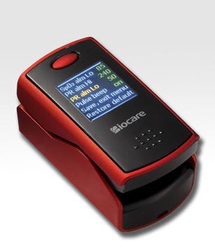 Fingertip pulse oximeter / compact BP-10P Biocare