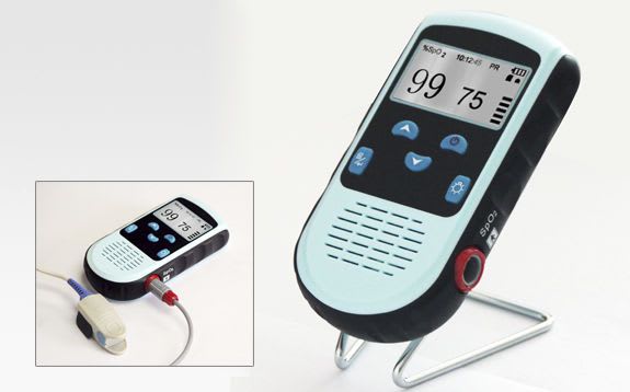 Pulse oximeter with separate sensor / handheld BP-12B Biocare