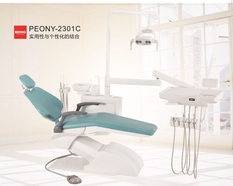 Dental unit with motor-driven chair PEONY-2301C BEING FOSHAN MEDICAL EQUIPMENT