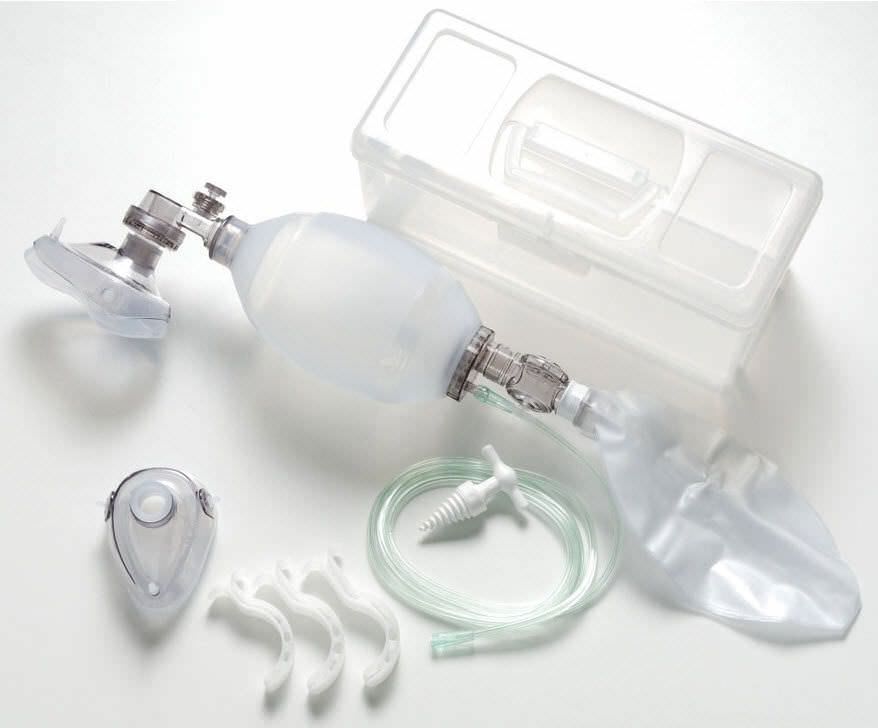 Pediatric manual resuscitator / reusable / with pop-off valve 0906 Attucho