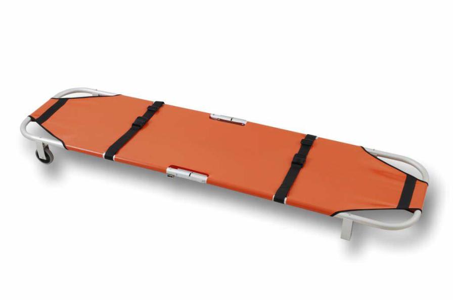 Folding stretcher / on casters / 1-section 170 Kg | 0408-W Attucho