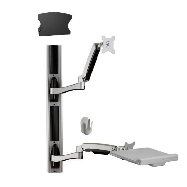 Medical monitor support arm / wall-mounted / with keyboard arm WM-14A Better Enterprise