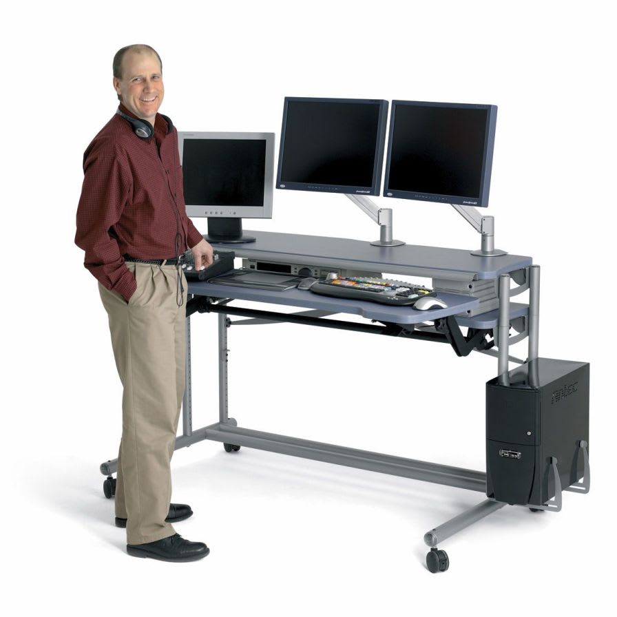 Medical computer workstation Fit Adjusta Unit Anthro Corporation