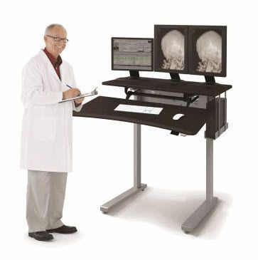 Radiology computer workstation / medical Elevate II Adjusta Anthro Corporation