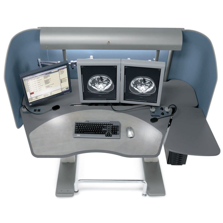 Medical computer workstation / radiology CT03 Anthro Corporation