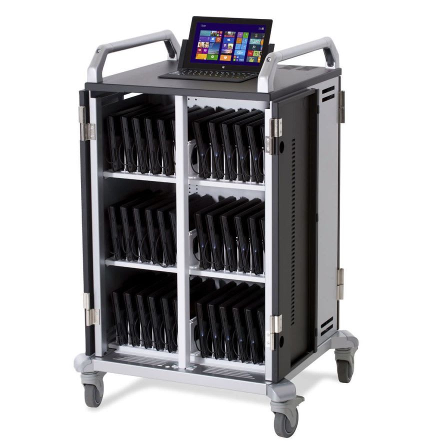 Medical computer cart / battery-powered Surface Pro Anthro Corporation