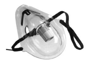Nebulizing mask / facial 64083 Allied Healthcare Products