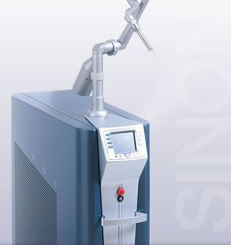 Tattoo removal laser / ruby / on trolley SINON 694 nm Alma Lasers