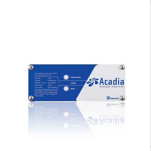 Amalgam separator for dental vacuum suction pumps Acadia™ Air Techniques