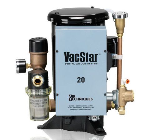 Aspirating vacuum pump / dental / 2-workstation VacStar 20 Air Techniques