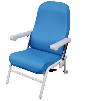 Reclining medical sleeper chair / manual Beauvoir AHF - ATELIERS DU HAUT FOREZ