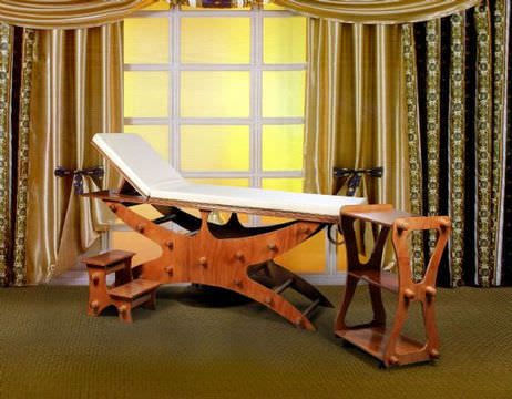 Manual spa table / 2 sections MS07-L Arsimed Medical