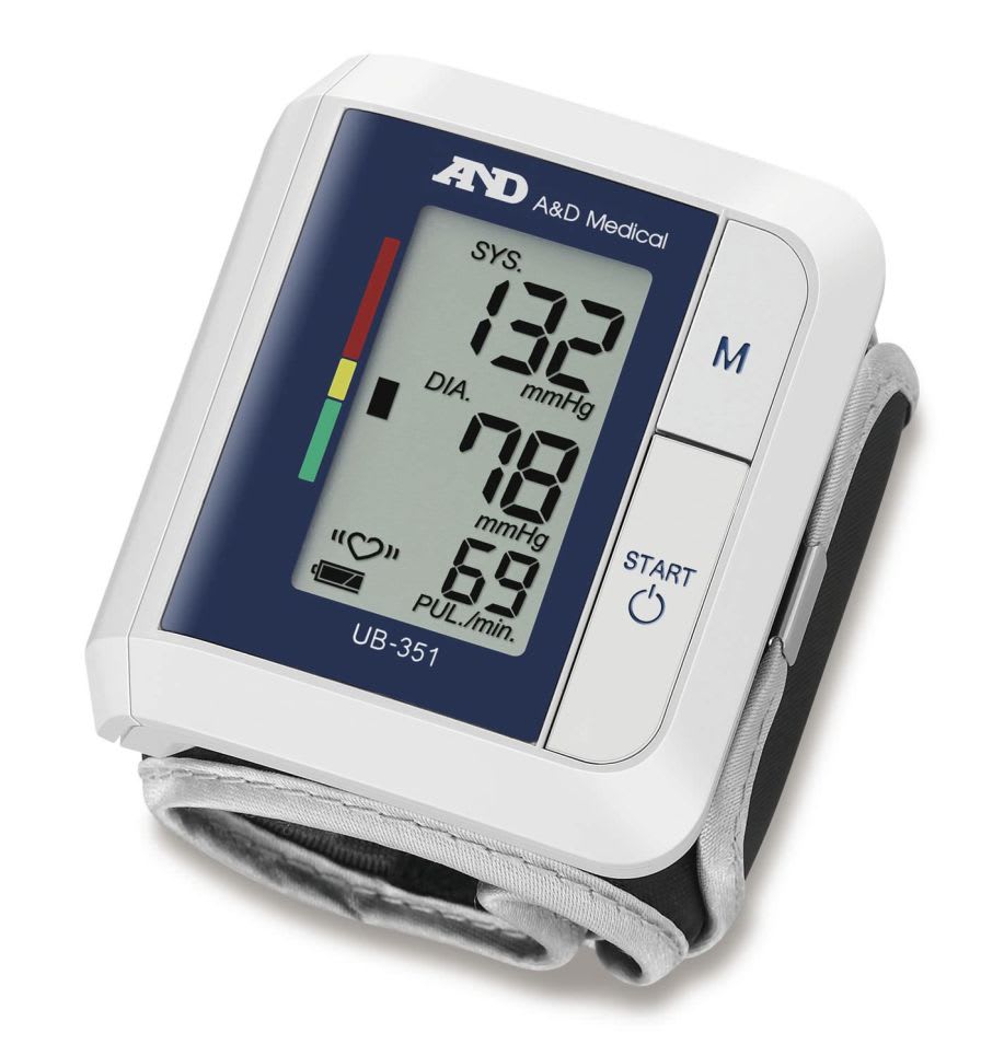 A&D Medical UB-525 Wrist Blood Pressure Monitor