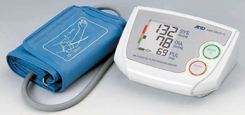 Automatic blood pressure monitor / electronic / arm UA-774 A&D Company, Limited