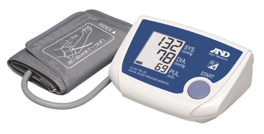 Automatic blood pressure monitor / electronic / arm / wireless UA-767PBT A&D Company, Limited