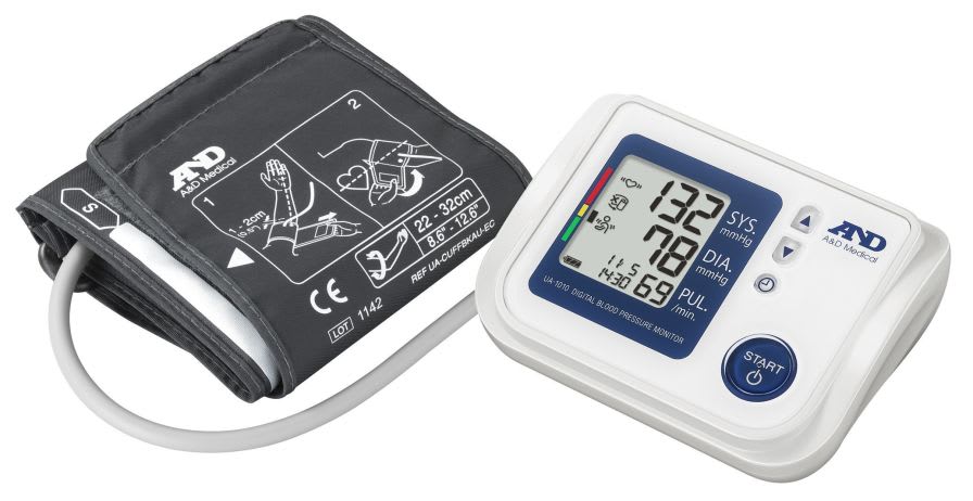Automatic blood pressure monitor / electronic / arm UA-1010 A&D Company, Limited