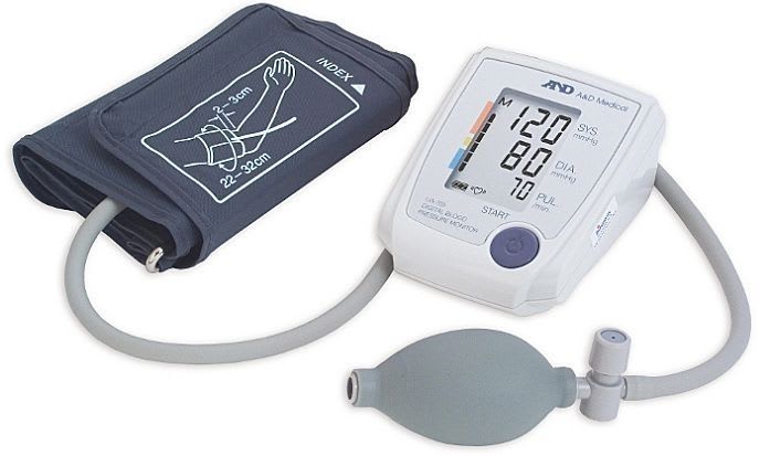 Semi-automatic blood pressure monitor / electronic / arm 20-280 mmHg | UA-705 A&D Company, Limited