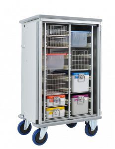 Storage cabinet / sterilization / for healthcare facilities / with hinged door 3162 CR Alvi