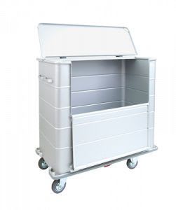 Waste trolley / dirty linen / with large compartment 4500 CR Alvi