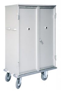 Clean linen trolley / 2-door / with shelf 1550 CR Alvi