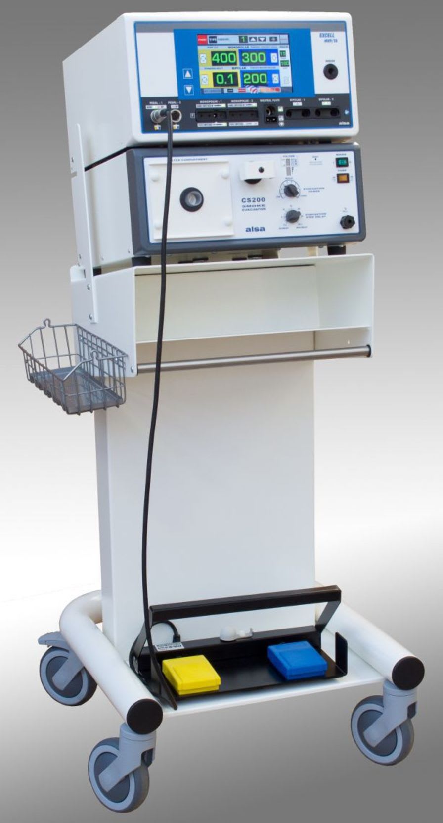 Bipolar coagulation electrosurgical unit / surgical / with touchscreen EXCELL NHP/T Alsa Apparecchi Medicali